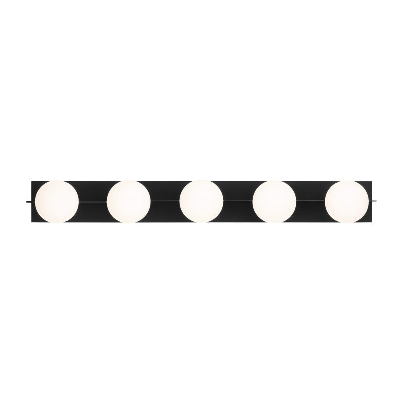 Orbel 5 - Light Bath Bar, Matte Black