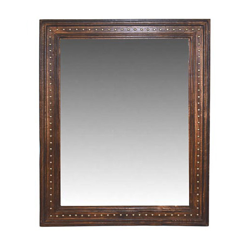 Miroir d'appoint Sherlene, Brun