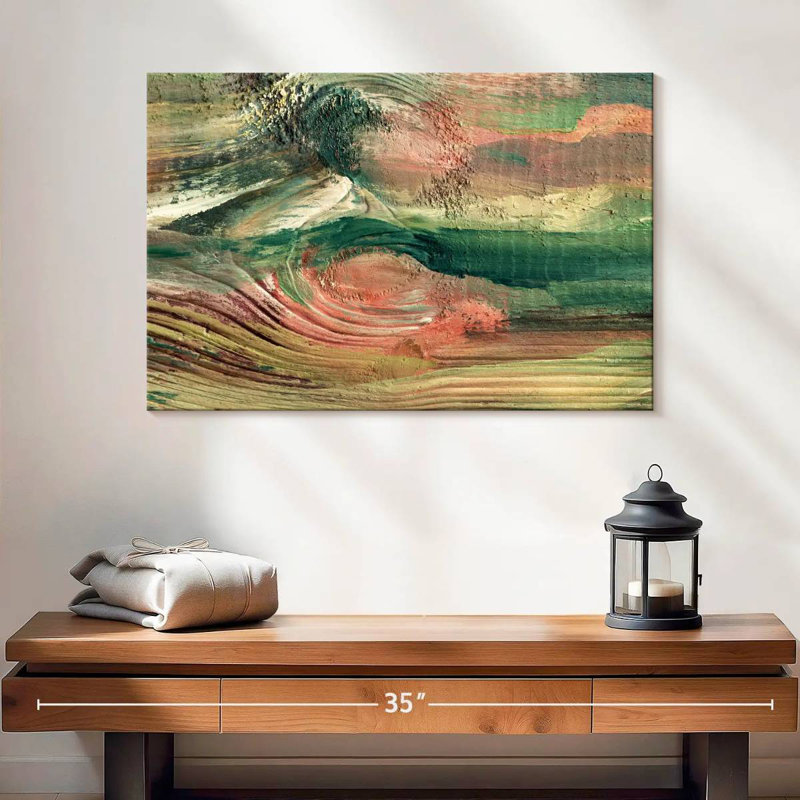 Avery Rustic Abstract, 16" H x 24" W