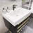 Platte 29.5 " W Free Standing Wall Mounted 1 Single Vanity Bathroom Vanity With Acrylic Top-1516930252