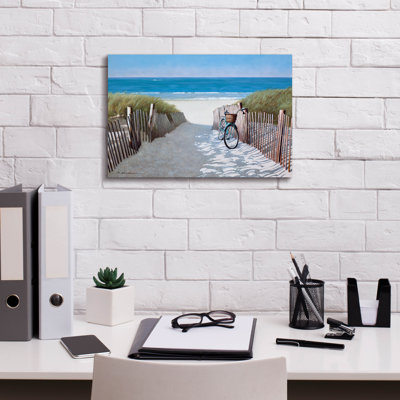 «Beach Bike 2» par Zhen-Huan Lu, art mural sur toile