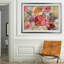 « roses le intemporel ii », reproduction de peinture à l’acrylique encadrée-31992589-33961047