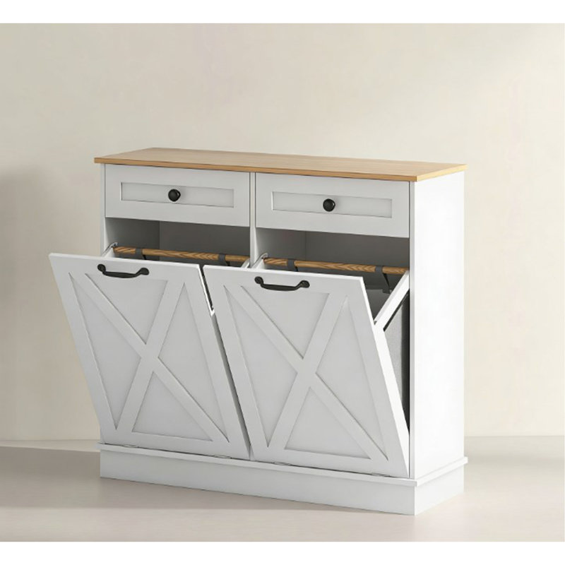 Armoire de rangement pour salle de bain, armoire à linge inclinable