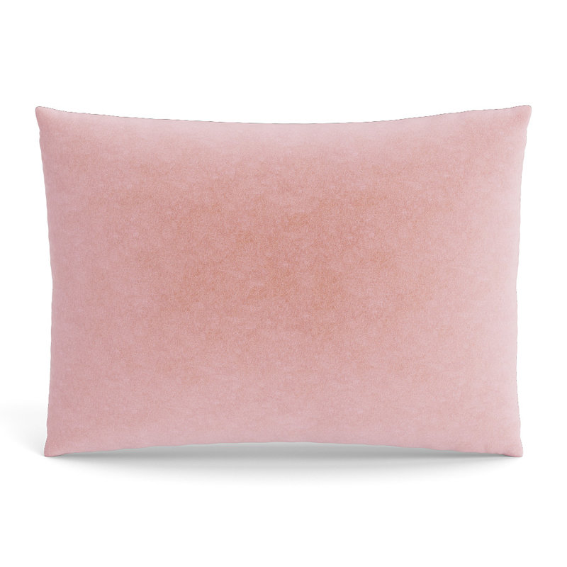 Fresco Solid Color 100% Cotton Sham, Blush, Standard/Twin