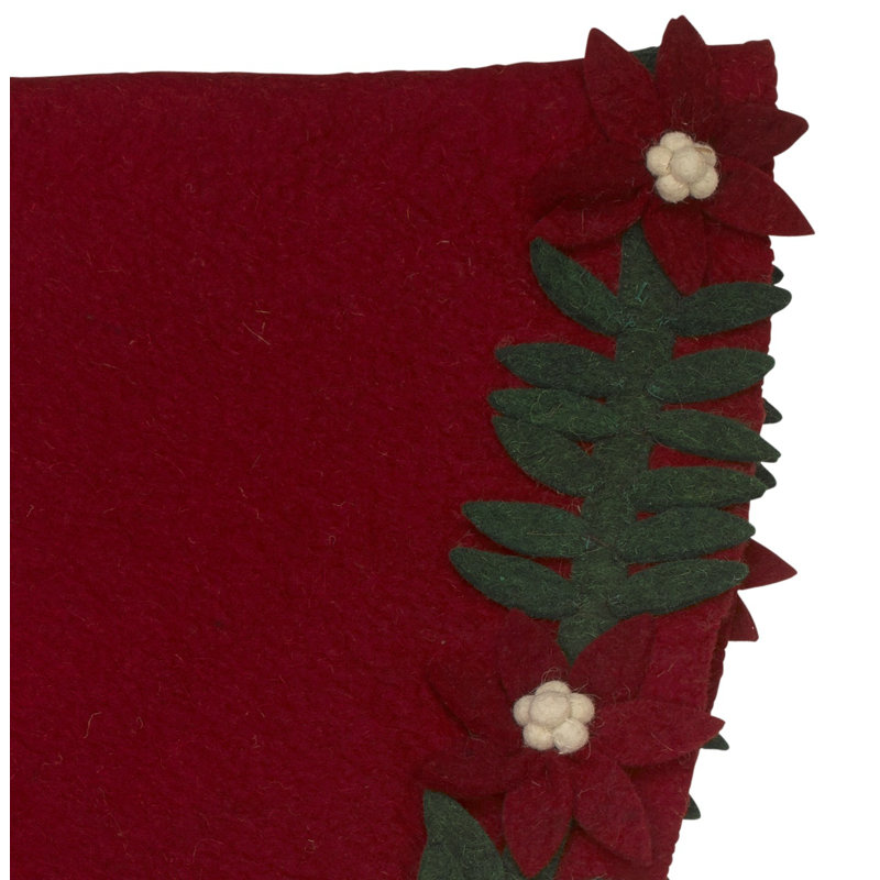 Poinsettia Tree Skirt