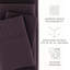 Ensemble de draps rayé et gaufré de quatre articles Becky Cameron-1412860685-1412860695