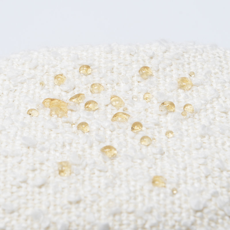 Luxurious Boucle Round Throw Pillow with Textured Design
