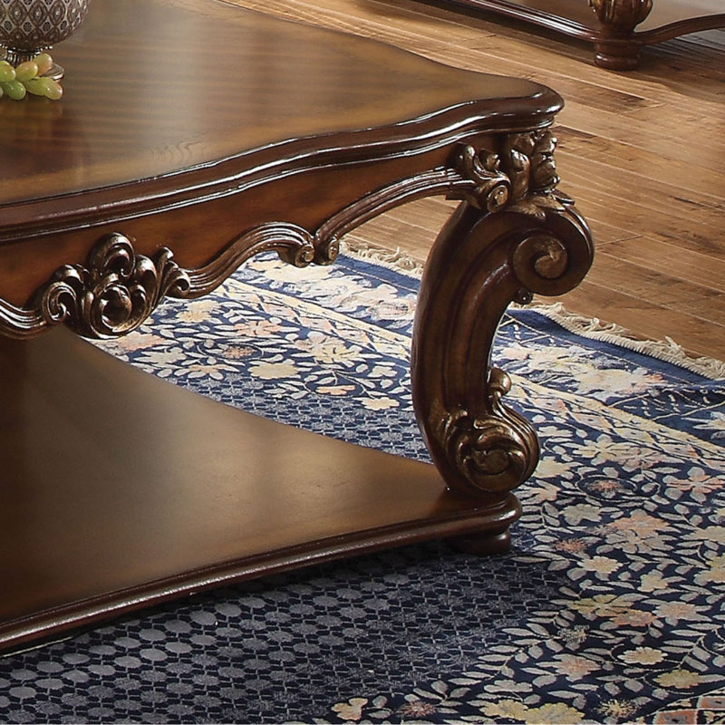 End Table With Bottom Shelf