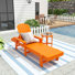 Chaise longue inclinable longue Geoff 77,6 po