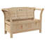 Solid Wood Storage Bench-1000440302