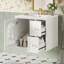 Ensemble de meuble-lavabo simple autoportant 24 po avec plateau en céramique 24 po-1811447069