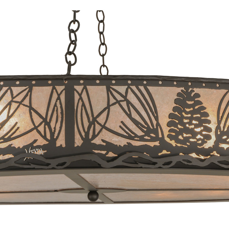Rustic Lodge 8 - Light Chandelier