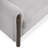 Arora Mid-Century Modern Teddy Upholstered Loveseat with Solid Wood Legs and Back Cushions-125003581