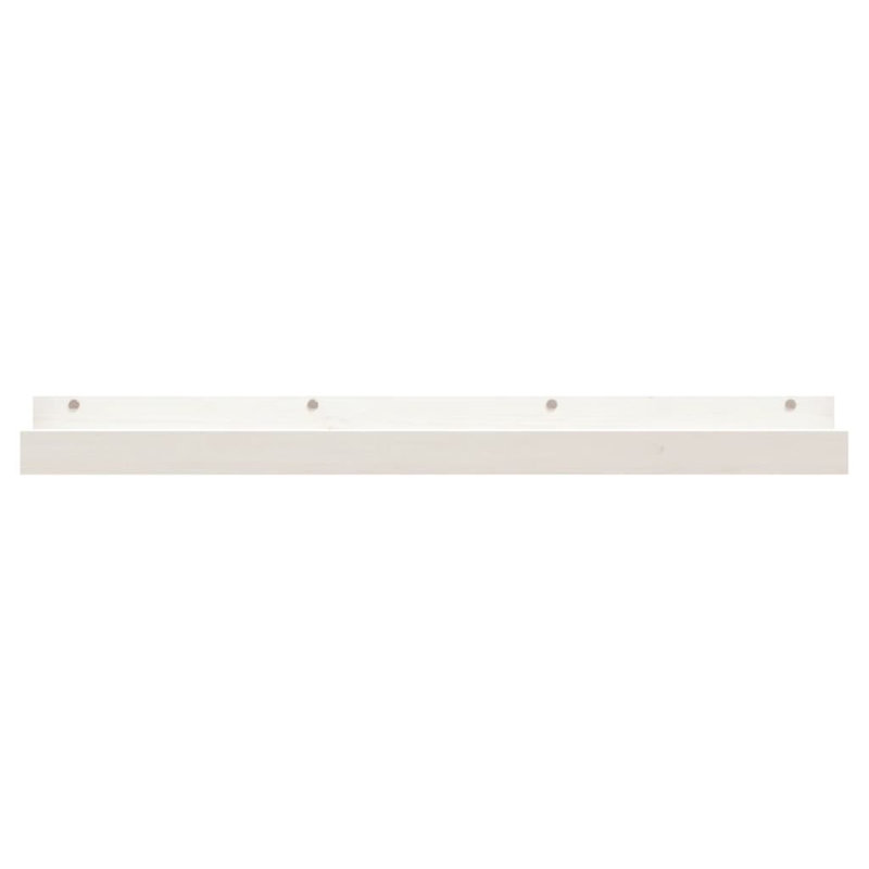 Kursty 2 Piece Pine Solid Wood, Grey, 9cm H x 110cm W x 12cm D