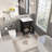 20" Bathroom Vanity with Ceramic Sink-809690909