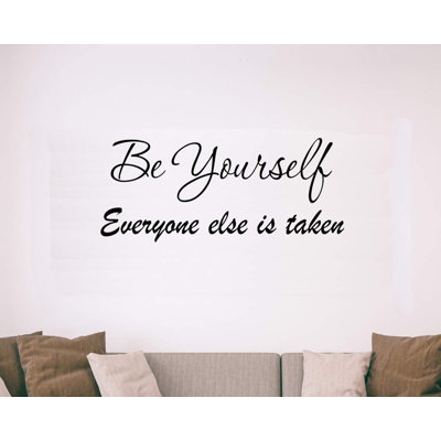 Text & Numbers Wall Decal