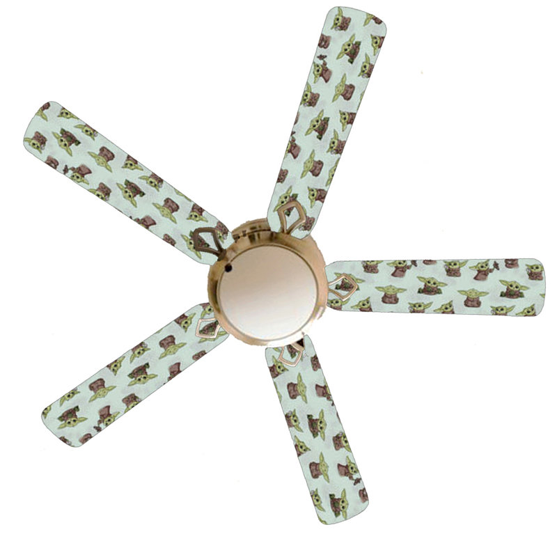 Ventilateur de plafond 5 pales 52 "