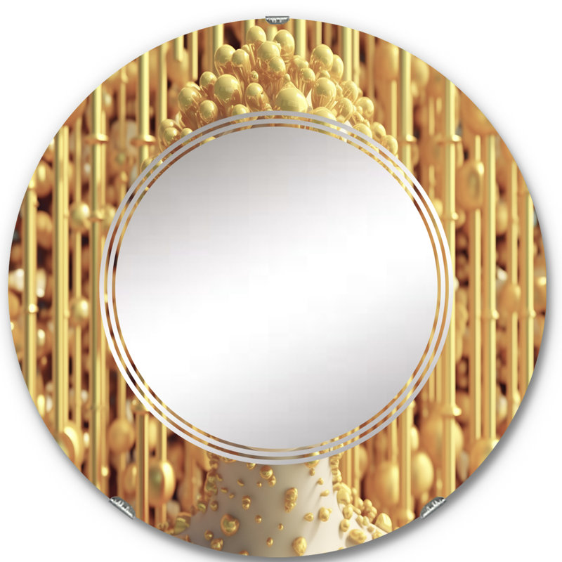 Beaucanton Circle Mirror, 24" x 24"