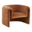 Bobbie Polyester Occasional Chair, Opal Ginger