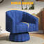 Fauteuil pivotant rembourré surdimensionné-529082463