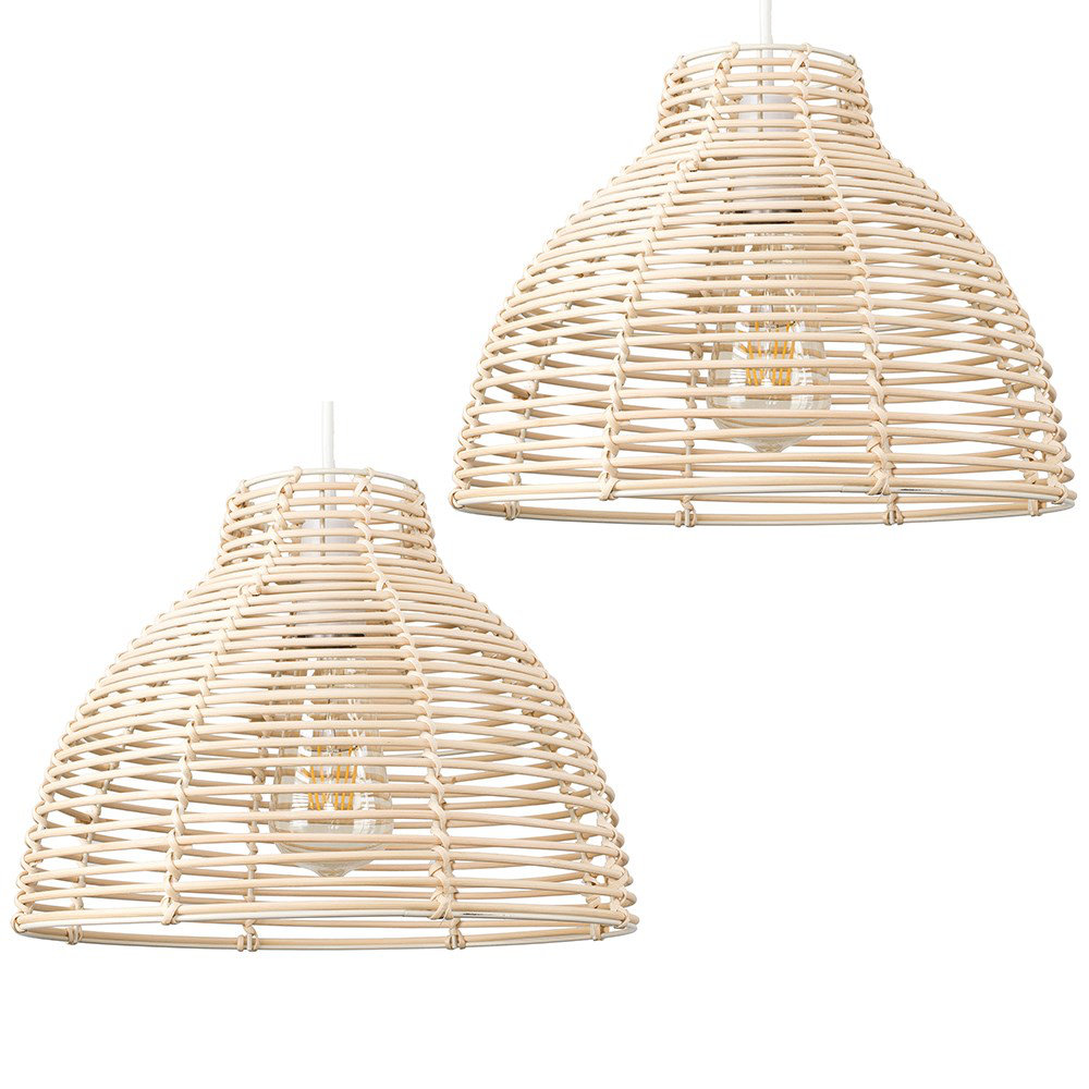 Hojovice 22.5cm H Bowl Pendant Shade ( Screw On ) in Cream