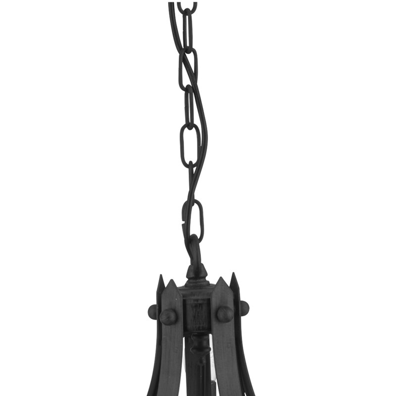 Eastbourne 5 - Light Waggon Wheel Chandelier