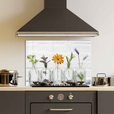 Élégante peinture décorative en verre trempé de 19,7 po x 27,6 po | 100% verre trempé, épaisseur: 0,16 pouce | Parfait pour la décoration intérieure, le salon et le bureau | Superbe œuvre d'art avec une esthétique moderne