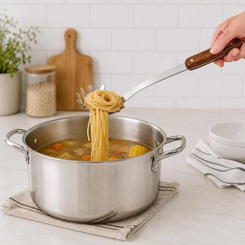 Ensemble d'ustensiles de cuisine en acier inoxydable
