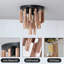 Plafonnier semi-encastré 3 lumières 3 lumières Boho