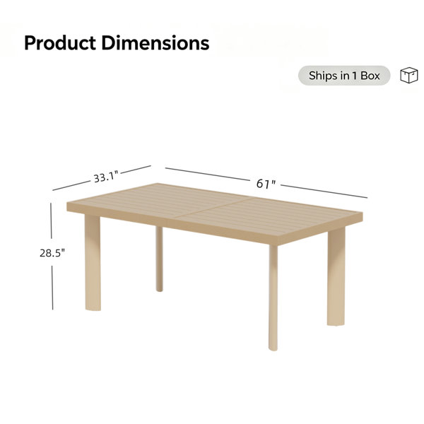 Dimensions du produit