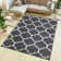 Demiah Abstract Machine Printed Area Rug