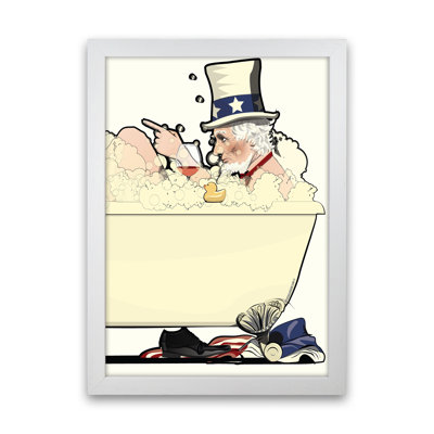 Uncle Sam Bath - Print