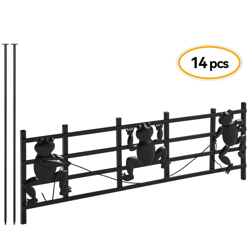 Panneau de clôture en métal H 1 pi x l 2 pi