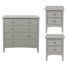 Como , 3 Piece painted Bedroom Set