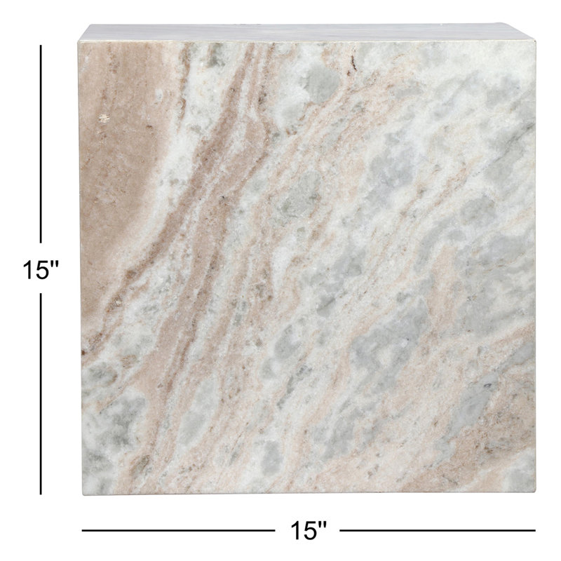 Flor Marble Top End Table