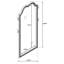 Miroir de plancher Keyson