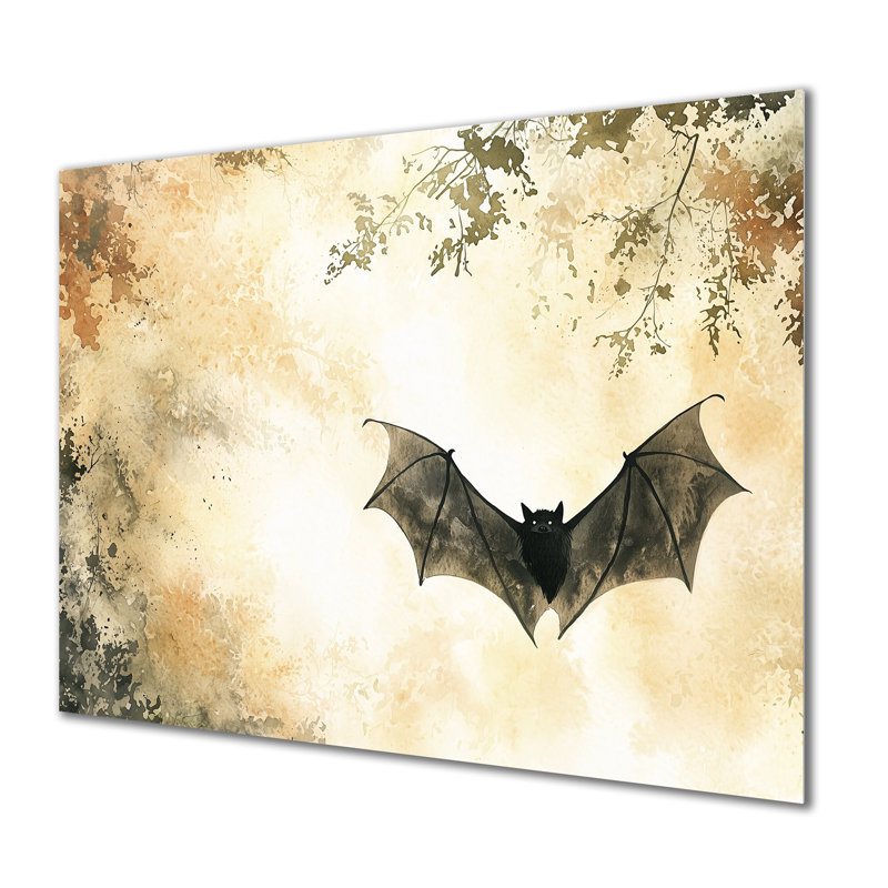 «Wing In Silhouette», reproduction d'art en métal, H 12 po x l 20 po