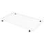 Lit simple superposé au dessus d'un lit gigogne en blanc - Pièce moderne additionnelle pour chambre fonctionnelle-75852813