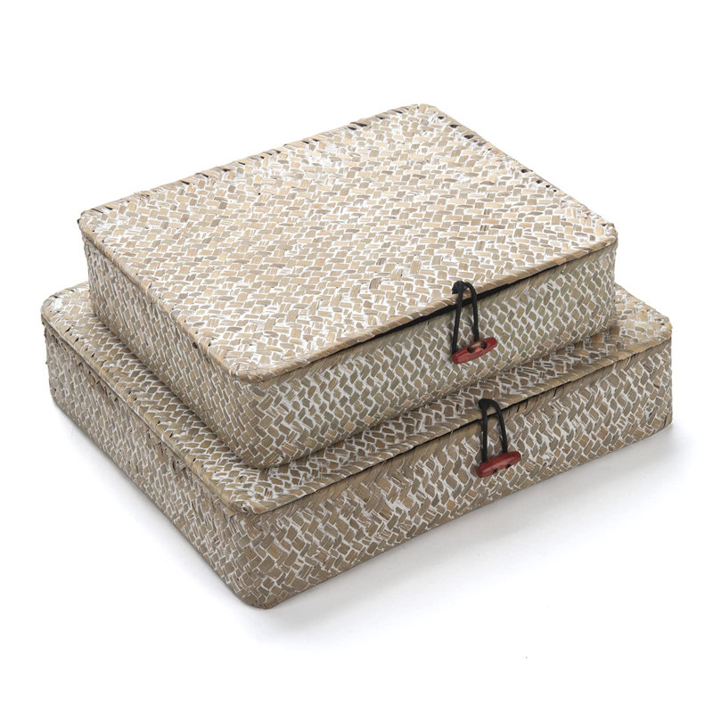 Bloomsbury Market Wicker Decorative Bin