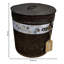 Aggappe Handmade Hat Box
