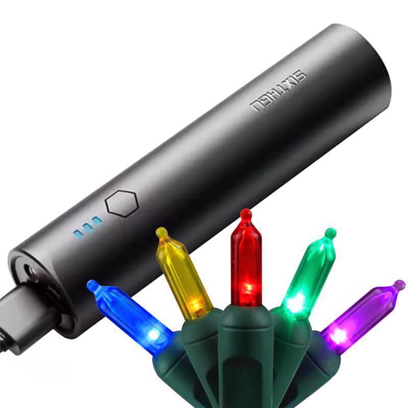 Guirlande lumineuse T5 multicolore à lumières multicolores 50 pi.