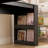 L Shaped Desk With Charger,Computer Desk With Drawers,Bookshelf & Hutchwith LED Light-382756286