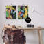 "Leopards & Tropical Leaves" par June Erica Vess, 2 pièces sur toile-1702951590-1703707070