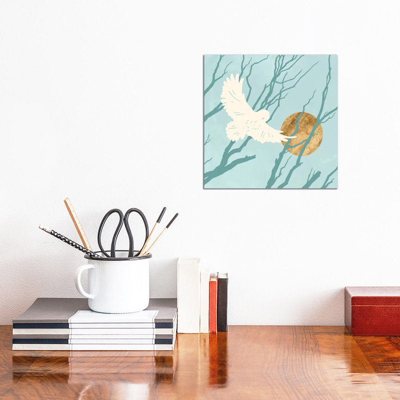 Silent Hunter IV by Jacob Green - Wrapped Canvas Painting, 30.48cm H x 30.48cm W x 1.9cm D