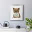 «Love and Yorkshire Terrier», toile encadrée de qualité supérieure - prête à être accrochée-1386882940-1386882881