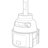 M-BITION 4 inches CC 2-LEVER HDLE LAV-358014153
