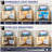 Corner Desk With Power Outlets and 3-Color Sensor Lights For Small Space-1451465162
