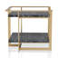 Table de bout avec rangement Madyson