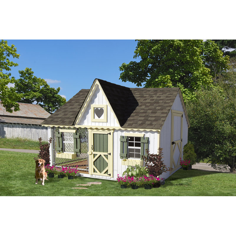 8' x 10' Victorian Cozy Kennel Dog House