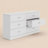 Allyannah 59" W Modern Contemporary 6 Drawer Dresser